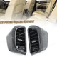 2PC Carbon Front Air Conditioner A/C Air Vent Outlet For Porsche Cayenne 2011-17