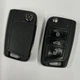 GENUINE VOLKSWAGEN 3 BUTTON REMOTE FLIP KEY FOB POLO GOLF ETC TESTED 5G6959752CF