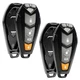 2 Key Fob Remote Shell Case Replacement for Viper Alarm EZSDEI7141