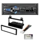Single Din Bluetooth Car Stereo AM/FM Radio & kit for 1999-2003 Ford F150