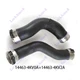 2x Turbo Hose Charge Air Hose for Nissan NP300 2.5 dCi 144634KV0A-144634KV2A