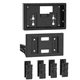 Metra 107-UN02 Universal Floating Mount Kit Pioneer 6.8" Modular Radios