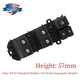 Power Window Switch Control Blue Backlight for 18-20 Toyota Corolla C-HR RAV4