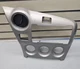 09-12 Toyota Matrix Pontiac Vibe Stereo Radio Dash Bezel Trim Vent SILVER B61