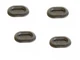 Kit of 4 Rubber Floor Pan Plug fits Jeep Wrangler JK JL 2014-2018