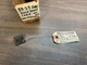 1953-1959 FORD SPARE TIRE WELL FRONT FLOOR BOARD HOLD DOWN CATCH NOS FOMOCO 820