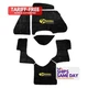 Heatshield SSRV003C, Kit Black Fiberglass Cloth Doughouse & Floor Heat Shield Fi