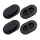4x Black Floor Drain Hole Plug Cover for 2014-2022 Jeep Wrangler Gladiator