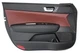 OEM Front Door Trim Panel For KIA Optima 82307-D5080-BR9 Black with Red