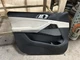 2019 BMW X5 Driver Left Side Front Interior Trim Panel Black/Cream OEM