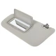 Left Gray Sun Visor W/Sunroof Fits Nissan Sentra LEAF 2012-19 1.6L 1.8L