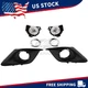 Fog Driving Light Kit w/ Bezel Bulbs for Mazda 3 2014 2015 2016