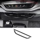 For VW ID.4 2021-2024 Black Titanium Center Console AC Air Outlet Vent Trim 1PCS