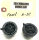 2014-2019 MASERATI GHIBLI S FRONT DASH SPEAKER TWEETERS X2 OEM.
