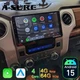 4+64GB Android 15 Apple Carplay Radio Stereo For Toyota Tundra 2014-2019 GPS DSP