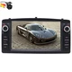 2DIN Car Radio Player BT SWC Mirror Link W/CAM Fit For Toyota Corolla 2003-2008