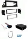 1 DIN Car Radio Kit Wire Pocket for some 1995-2002 GM Chevrolet Tahoe Etc w/Bose