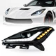 L Side HID Xeno Headlights for 2014-2019 Chevy Corvette C7/Z06 W/ Ballast 8pin