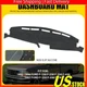 Gray Dash Cover Mat Dashboard Carpet For Ford Truck F150 F250 Bronc 1992-1997 A