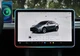 Tesla 3/Y  2017-23 Center Screen w/ Ambient Light Wireless Charging Phone Holder