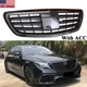 Grille For Mercedes Benz W222 S-Class 2014-2020 Gloss Black S560 S450 S600 Grill