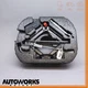 09-15 Jaguar XF X250 Emergency Spare Tire Tool Kit Jack w/ Foam Holder OEM