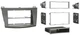 METRA 99-7514B DIN/DDIN DASH INSTALLATION KIT FOR 2010-2013 MAZDA 3 MATTE BLACK