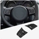 For Jaguar XE XF F-PACE E-PACE F-TYPE Stainless Steering Wheel Buttons Trim