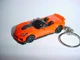 HOT 3D ORANGE CHEVROLET CORVETTE C7 Z06 CUSTOM KEYCHAIN keyring GM Hot Wheels