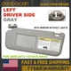 Left Driver Gray Sun Visor W/ Mirror For Toyota RAV4 2006-2013 74320-42501-B2
