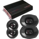 JBL Stage3 637F 6.5" | Stage3 9637F 6x9" & TRAX4.1600D 4CH Car Speaker Amplifier