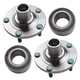 For 2005-2013 Mazda 3 & 2006-2010 Mazda 5 2Pair Front Wheel Hub & Bearing Set