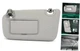 Gray Left Sun Visor 268-11645L with Mirror for Nissan Leaf 12-16 Sentra 13-19