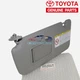 TOYOTA GENUINE OEM 2004-2005 RAV4 LH DRIVER GRAY SUN VISOR 74320-42420-B0