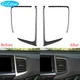 Central Air Vent Outlet Frame Cover For Honda Ridgeline Pilot Real Carbon Fiber