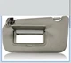 Driver Side Gray Sun Visor Without Sunroof For 2012-2019 Nissan Sentra