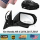 Passenger Right Black Power Mirror with Heated for Honda HR-V 2016 2017 2018