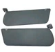 1987-1996 Ford F150 Bronco OBS Sun Visors Set Pair Driver Passenger LH RH Gray