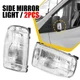 Side Turn Mirror Signal Light For 2015-2021 Ford Cargo Transit Left+Right Side A