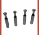 Chrome Door Locking Pin Set OEM 99-09 Bentley Arnage 