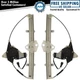 Power Window Regulators w/ Motor Front Pair Set LH Left & RH for 95-00 Contour