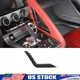 ABS Carbon fiber Gear Shift Side Strip Trim Cover Fits Jaguar F-TYPE 2013-2025