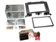 Installation Kit Double DIN Car Radio for Mercedes Sprinter from 06 W906 VW Crafter Black