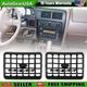 FOR 1996-2002 TOYOTA 4 RUNNER TACOMA 2PCS A/C AIR HEATER DASH BEZEL VENTS BLACK