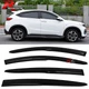 Fits 16-22 Honda HR-V Mugen Style Window Visors Acrylic 4Pieces