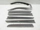09-16 AUDI B8 A4 S4 DASHBOARD DOOR PANEL INTERIOR ALUMINUM TRIM SET OEM 022322