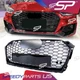 For Audi A5 S5 B9 2018 2019 Grill RS5 Style Honeycomb Front Bumper Grille