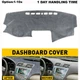 Dash Cover Mat For 2007-2011 Toyota Camry Gray Dashboard Pad Carpet Anti-Slip