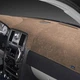 For GMC P35/P3500 Van 71-73 Dash Designs Brushed Suede Taupe Dash Cover