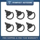 Set of 6/ 3 Pair Black Cargo D-Hooks fit for Ford Transit 150 250 350 Van 15-23